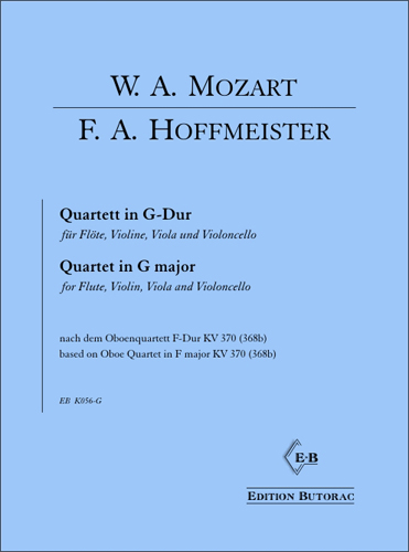 Cover - Hoffmeister, Quartet in G